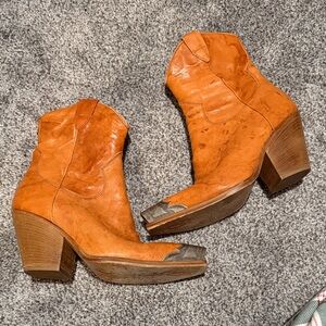 Women’s Free people Western Block Heel Ankle Boot